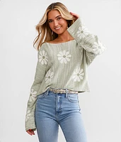 Daisy Cropped Sweater