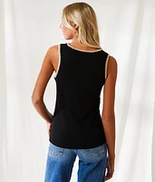 Whipstitch Tank Top