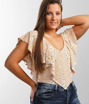 Floral Print Top