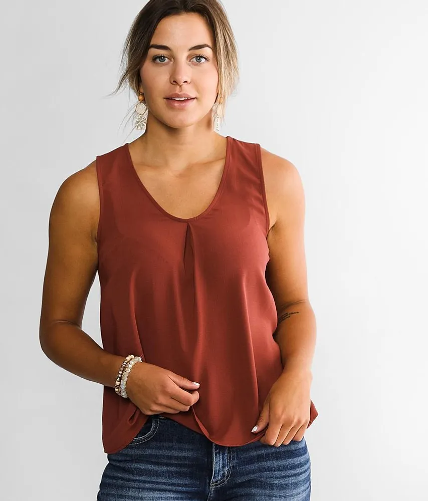Daytrip Pleated Tank Top