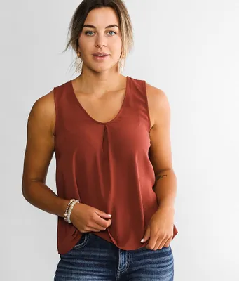 Daytrip Pleated Tank Top