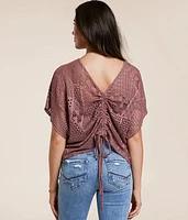 Laser-Cut Two-Way Top