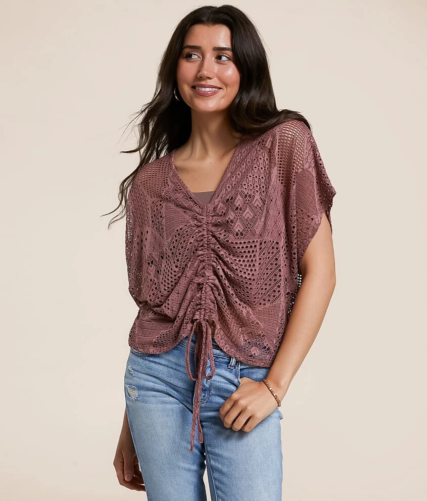 Laser-Cut Two-Way Top