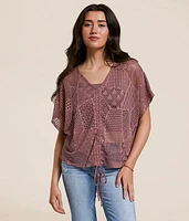 Laser-Cut Two-Way Top