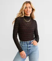 Willow & Root Geo Mesh Top