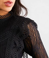Open Back Tie Crochet Top