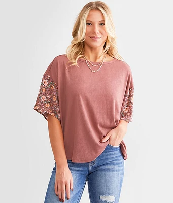 Daytrip Oversized Floral Top