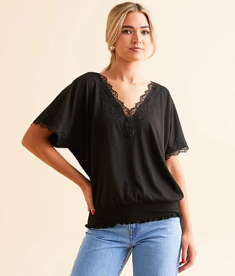 Daytrip Lace Trim Top