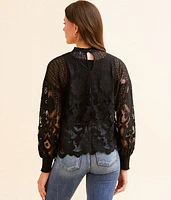 Floral Lace Top
