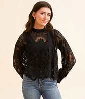 Floral Lace Top