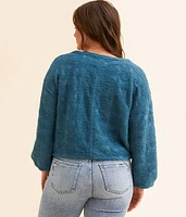 Textured Eyelash Top