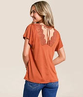 Back Crochet Tie Top