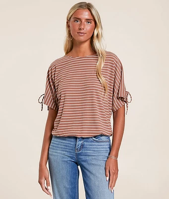 Striped Dolman Top