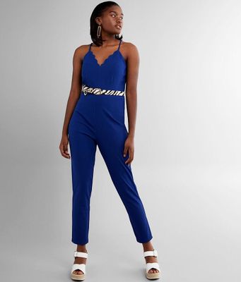 Willow & Root Scalloped Jumpsuit