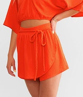 Textured Skort