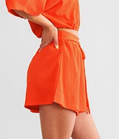 Textured Skort