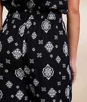 Pieced Lace Jumpsuit