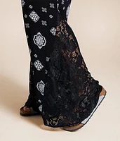 Pieced Lace Jumpsuit