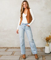 Corduroy Cropped Vest