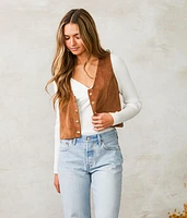Corduroy Cropped Vest