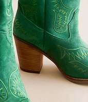 Evita Leather Western Boot