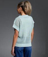 Open Stitch Sweater