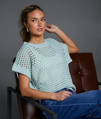 Open Stitch Sweater