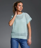 Open Stitch Sweater