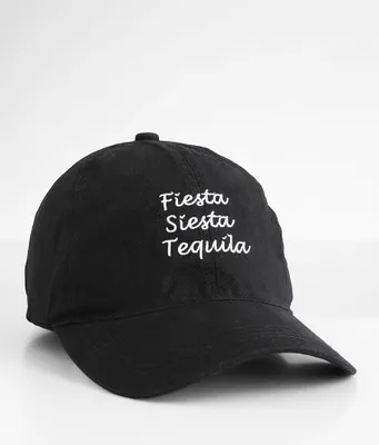 Fiesta, Siesta & Tequila Baseball Hat