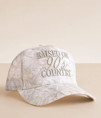Raised On 90s Country Trucker Hat