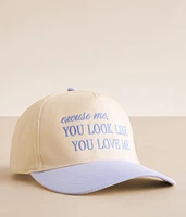 Excuse Me Baseball Hat