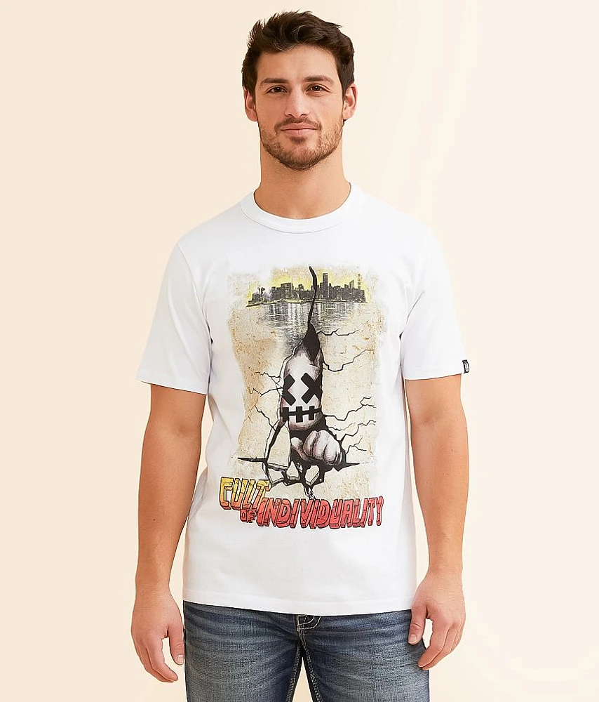 Cult of Individuality Cracked Wall T-Shirt