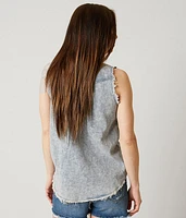 Chambray Vest