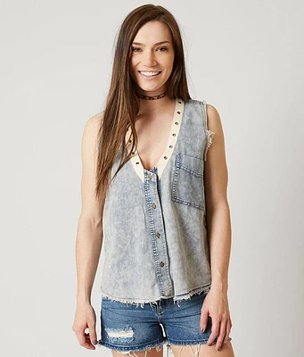 Chambray Vest