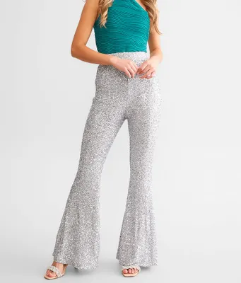 Hunter & Brown Sequin Flare Pant