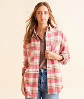 Modish Rebel Plaid Boyfriend Shirt