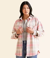 Modish Rebel Flannel Boyfriend Shirt