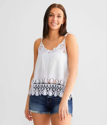 Daytrip Crochet Tank Top