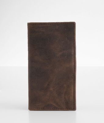 BKE Leather Checkbook Wallet