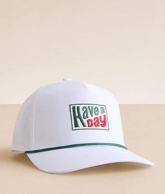 Have A Day Retro Rope Hat