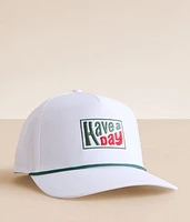 Have A Day Retro Rope Hat
