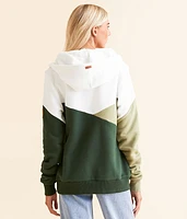 Roxie Quarter Zip Hooded Sweatshirt