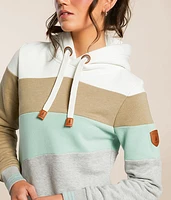 Spira Color Block Hooded Sweatshirt