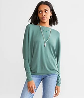 Boatneck Dolman Top