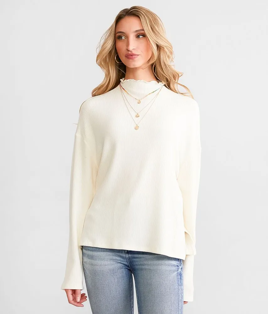 Double Zero Cozy Memories Oversized Top