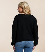 Textured Knit Sweater