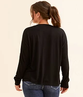Solid Knit Top