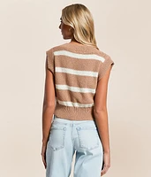 Striped Sweater Vest