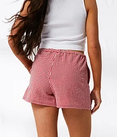 Gingham Stretch Boxer Short