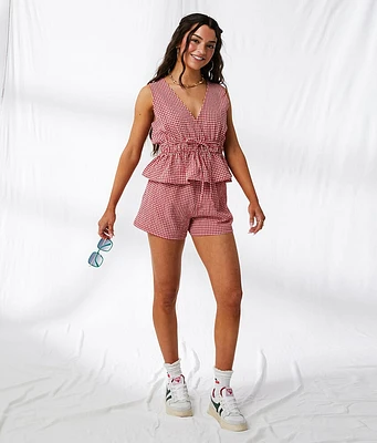 Gingham Stretch Boxer Short